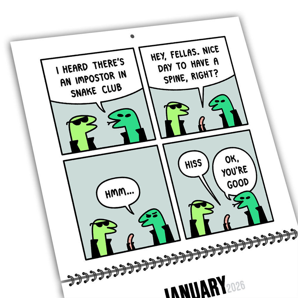 Safely Endangered 2026 Calendar