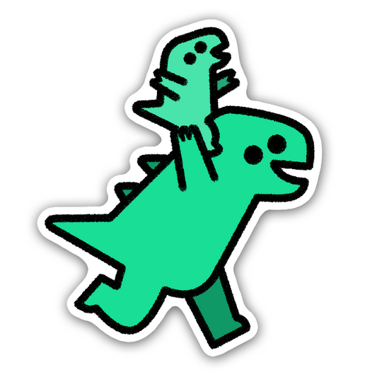 Sticker: "Dino Dad"
