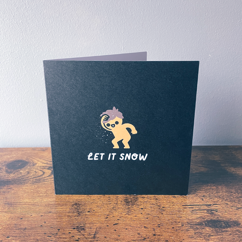 Christmas Card: "Snow"