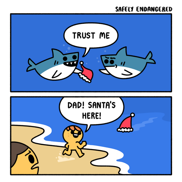 Santa Jaws – Safely Endangered