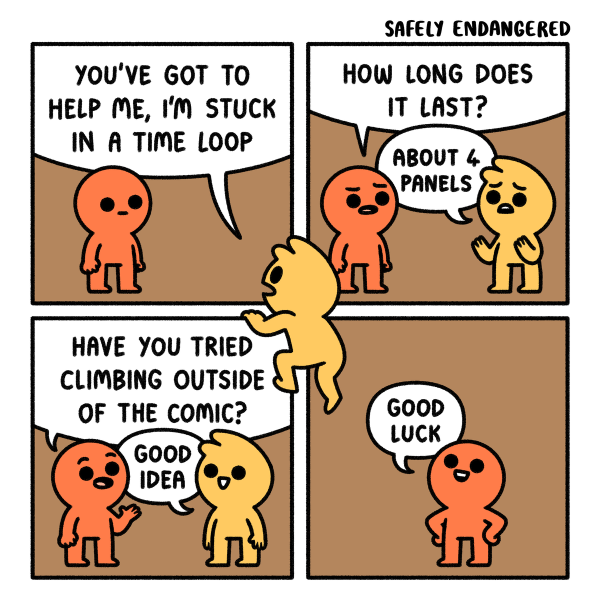 Loop Comics Comics – Safely Endangered