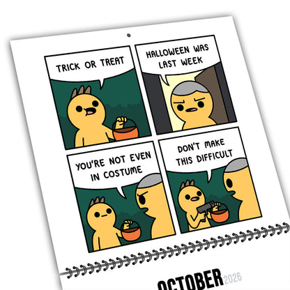 Safely Endangered 2026 Calendar