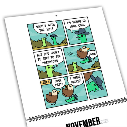 Safely Endangered 2026 Calendar