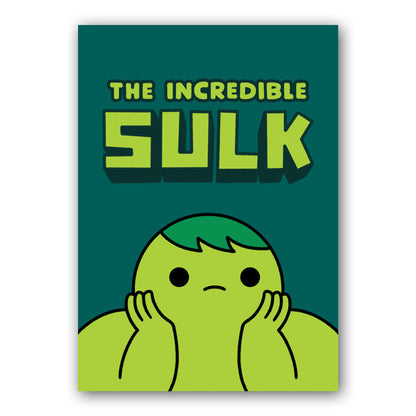 Postcard: "Sulk"