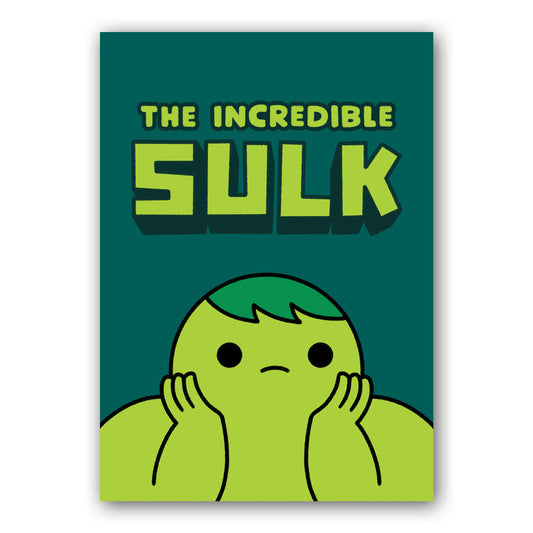 Postcard: "Sulk"