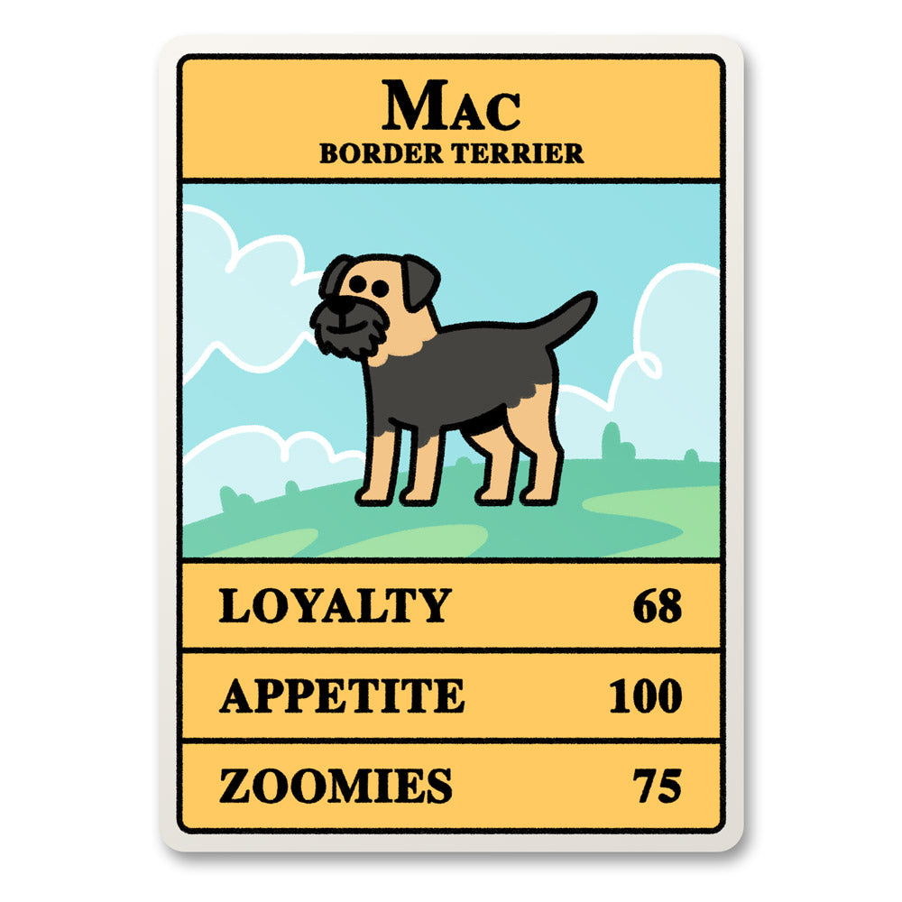 Custom Pet Stats Card