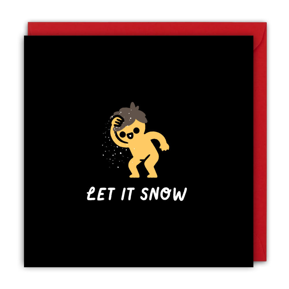 Christmas Card: "Snow"