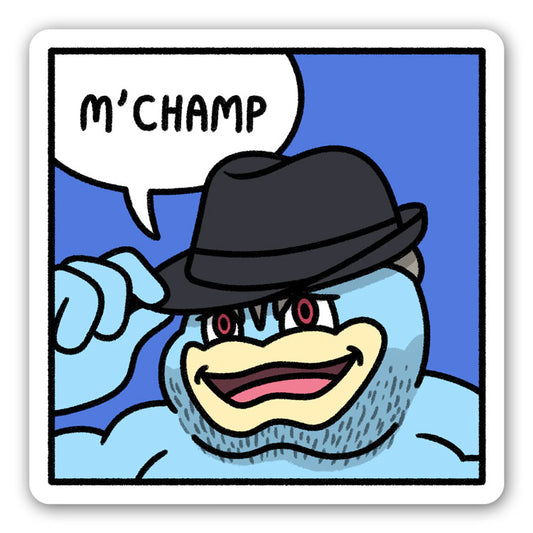 M Comp Sticker Stickers – Safely Endangered