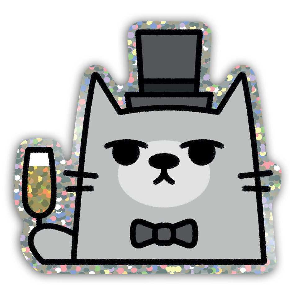 Shiny Sticker: "Cat"