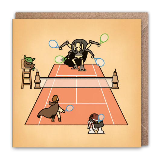 Greeting Card: "Tennis"