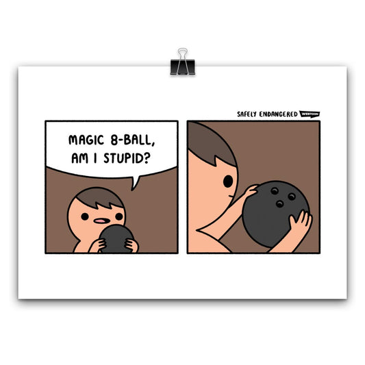 Magic 8-Ball Print