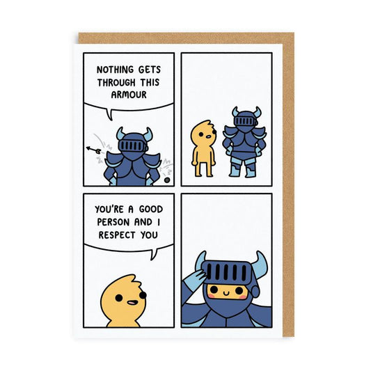 Greeting Card: "Armour