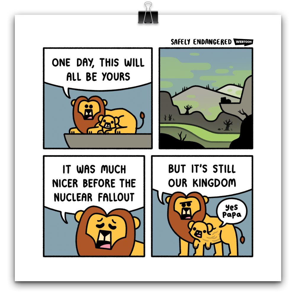 Lion Kingdom Print