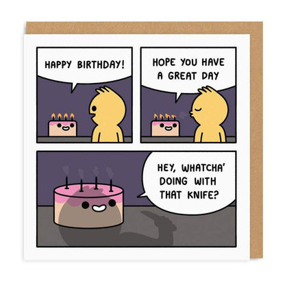 Greeting Card: "Birthday Cake"