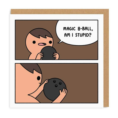 Greeting Card: "Magic 8-Ball"