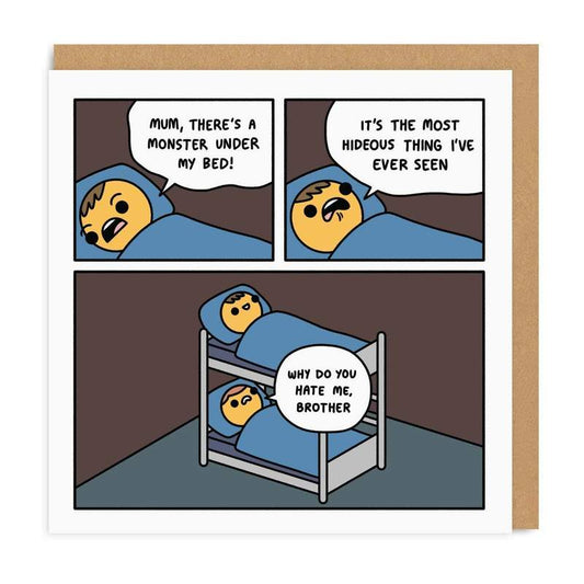 Bunk Bed Greeting Card